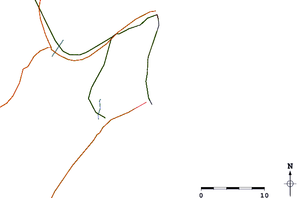 Carreteras y ríos cerca de Rio Grande Jetties
