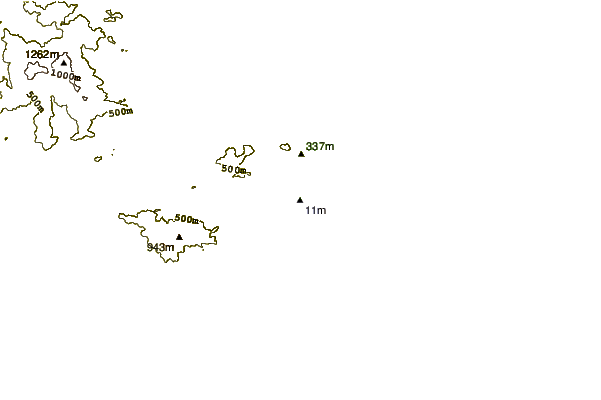 Costa alrededor de Riyue Bay (Riyuewan)