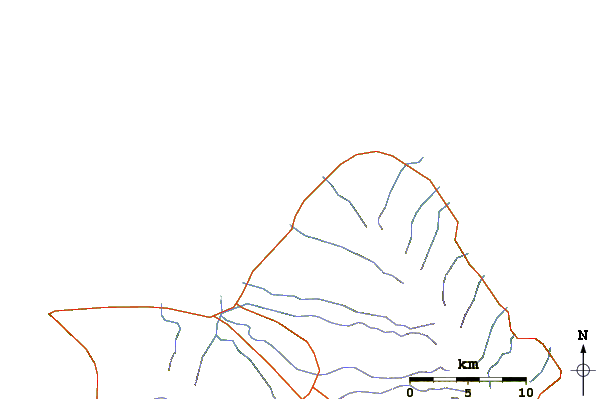 Carreteras y ríos cerca de Rocky Point
