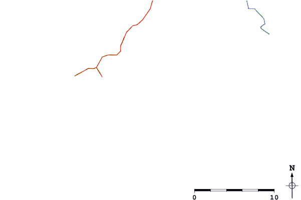 Carreteras y ríos cerca de Stewart Island - Saber Reef