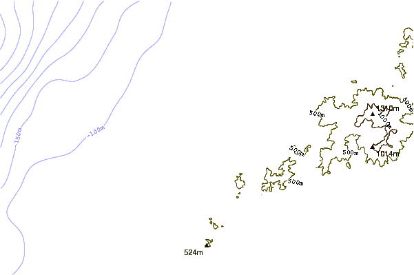 Costa alrededor de San Pancho (San Francisco)
