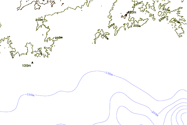 Costa alrededor de Segur de Calafell