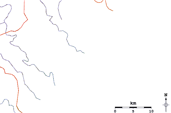 Carreteras y ríos cerca de Sharpleys Point