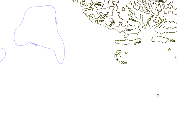 Costa alrededor de Sker