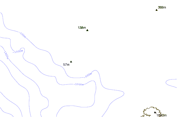 Costa alrededor de Skull Island
