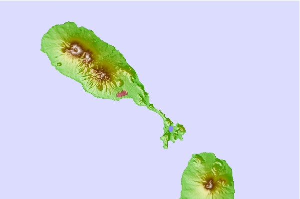 Surf spots cercanos a St Kitts Marriott Reef
