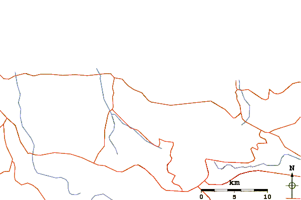 Carreteras y ríos cerca de Stalida Beach or Stalis