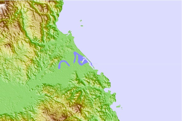 Surf spots cercanos a Tago River