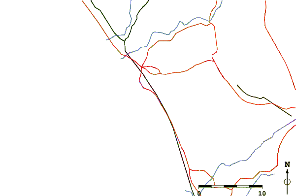Carreteras y ríos cerca de Tamarack Ave.