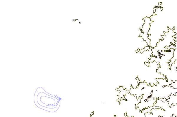 Costa alrededor de Tanjung Aru Beach