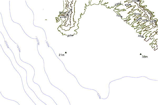 Costa alrededor de Tankers