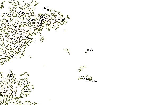 Costa alrededor de Tawharanui