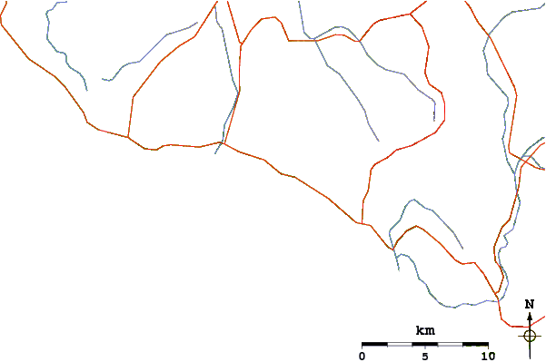 Carreteras y ríos cerca de The Jetty