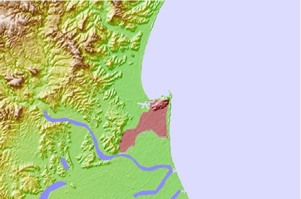 Surf spots cercanos a Napier - The Reef