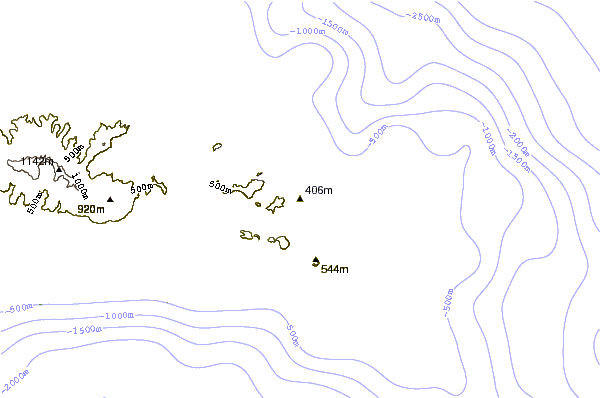 Costa alrededor de Tiavea Bay