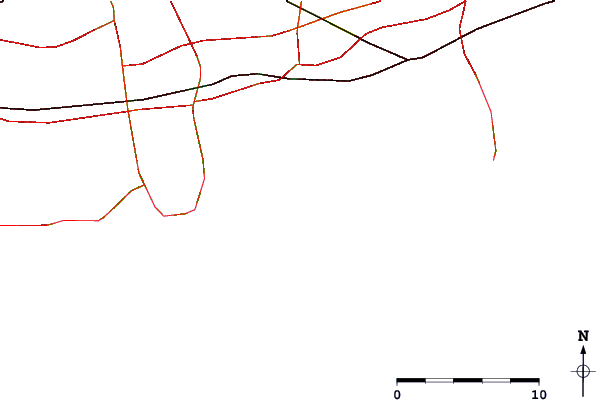 Carreteras y ríos cerca de Tobay beach