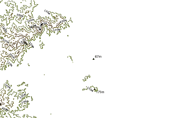 Costa alrededor de Tokatu Peninsula