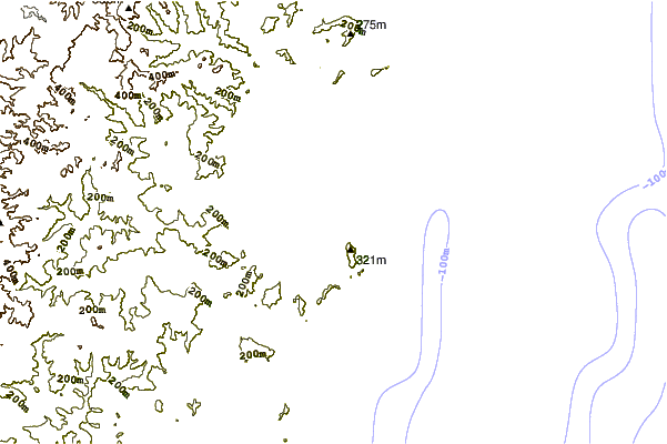 Costa alrededor de Tolaga Bay