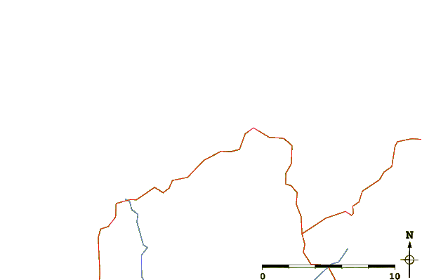 Carreteras y ríos cerca de Tramore (Dunfanaghy)
