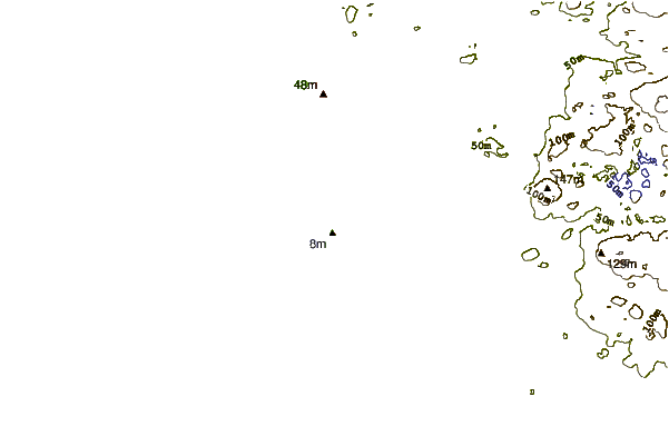 Costa alrededor de  Traslovslage