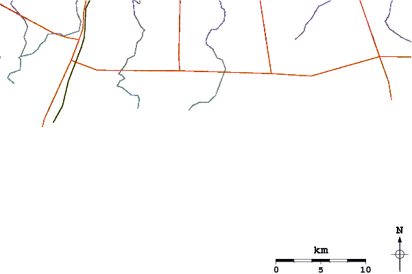 Carreteras y ríos cerca de Twelve Mile Beach