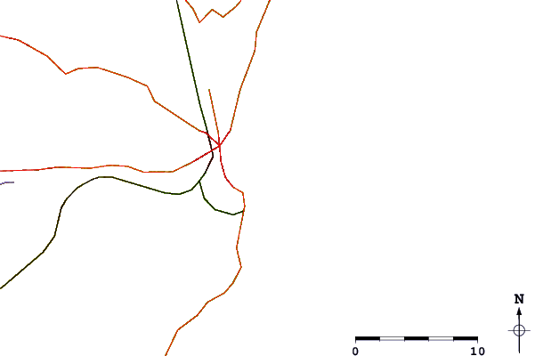 Carreteras y ríos cerca de Playa Varesse