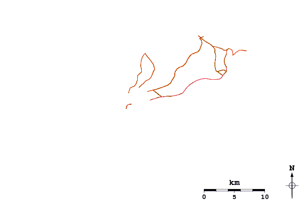 Carreteras y ríos cerca de Viri Inga O Tuki