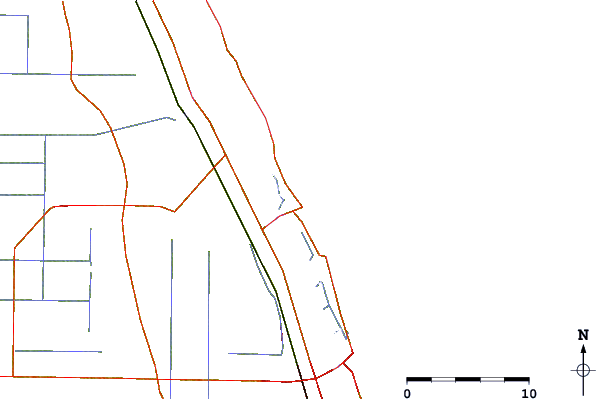 Carreteras y ríos cerca de Wabasso