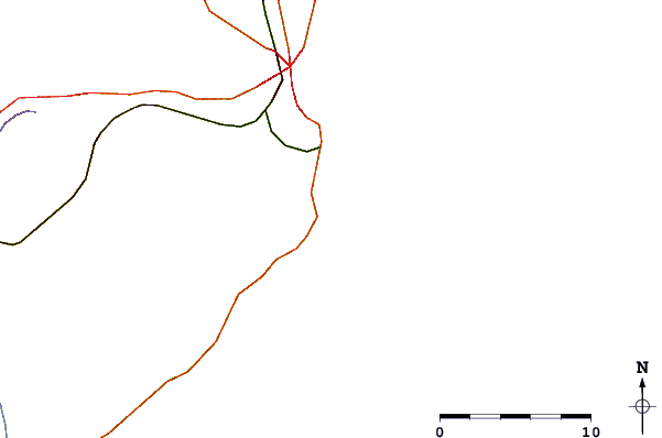 Carreteras y ríos cerca de Waikiki