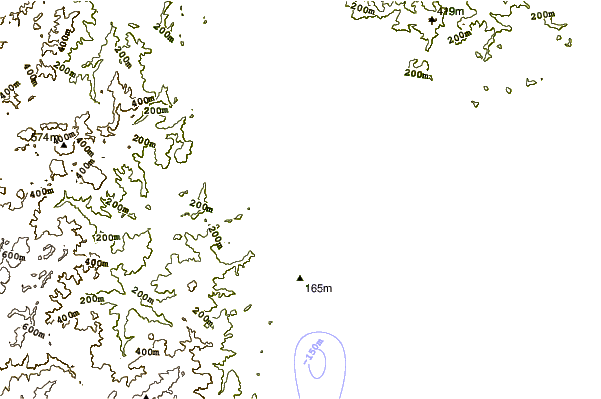 Costa alrededor de  Waipaoa River