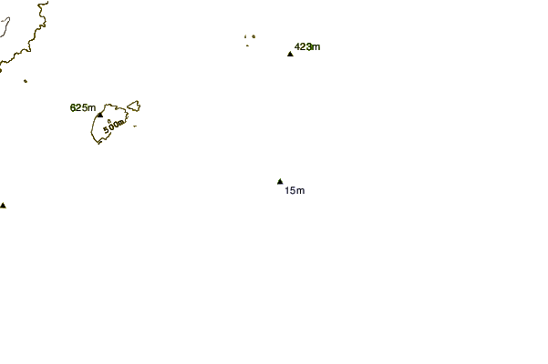 Costa alrededor de Waipatiki
