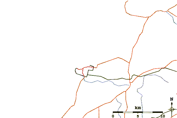 Carreteras y ríos cerca de Whipsiderry