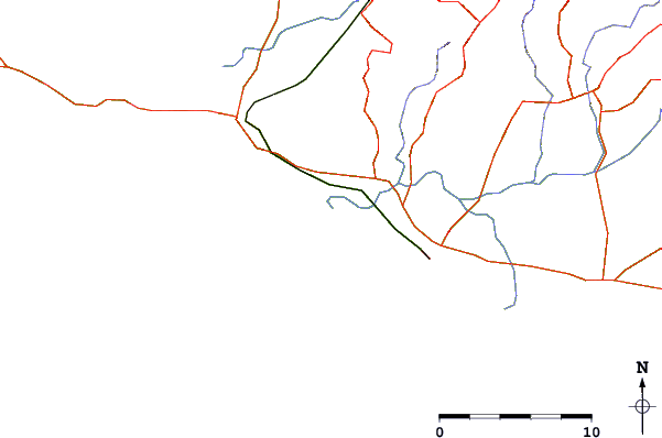 Carreteras y ríos cerca de Wonthaggi
