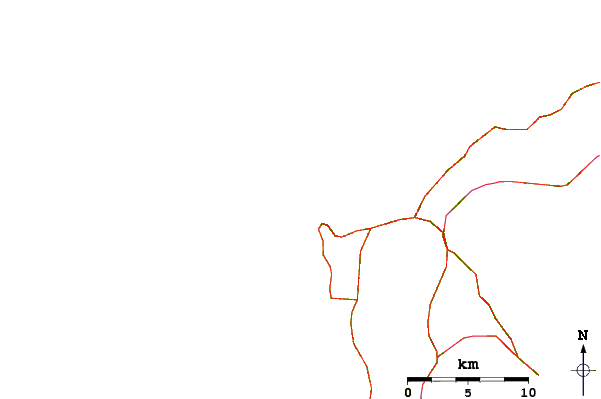 Carreteras y ríos cerca de Zampa (Inside)