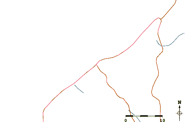 Carreteras y ríos cerca de Al Hamra - Ras Al Khema