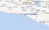 Playa San Diego Local Map