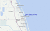 Vero Beach Pier location map