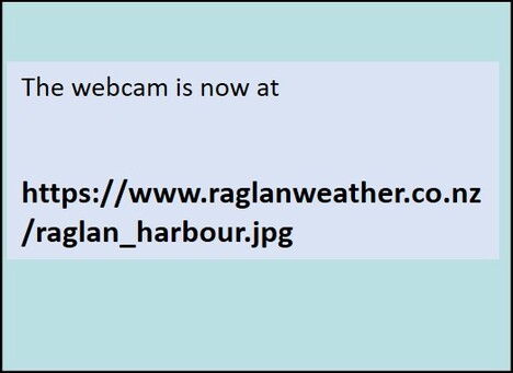 Webcam para Raglan-Manu Bay